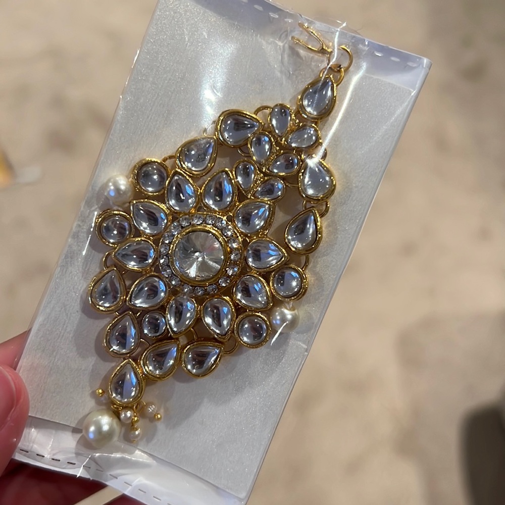 Kundan Hair Piece (Pasa)